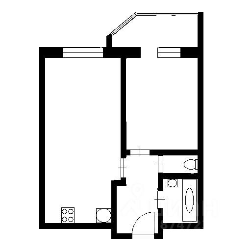 m. Molzhaninovo: Apartment, 1-rooms