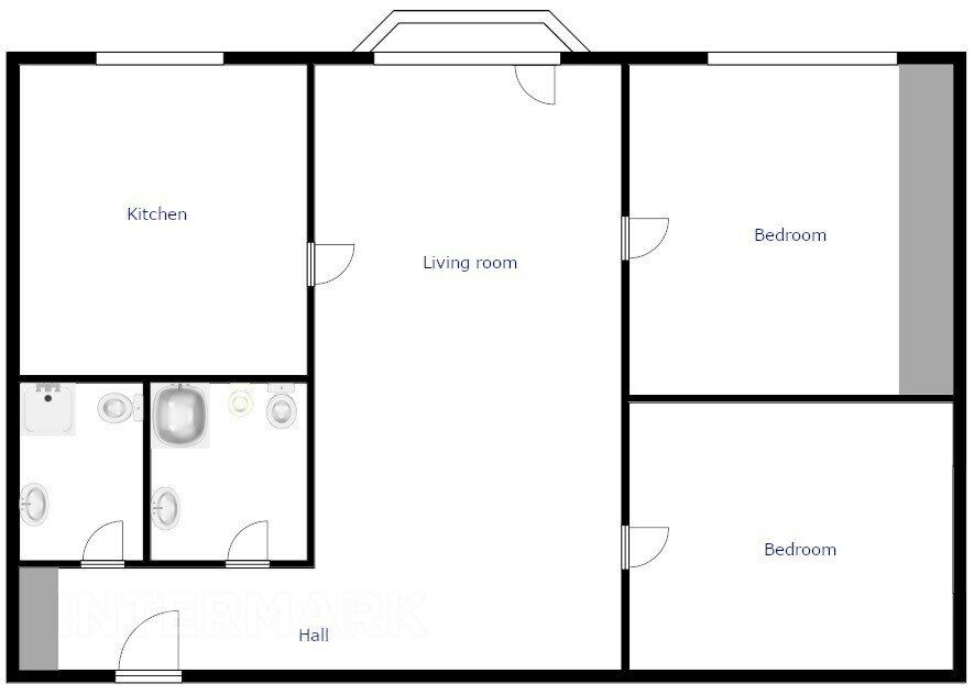 m. Tsvetnoy bulvar: Apartment, 3-rooms
