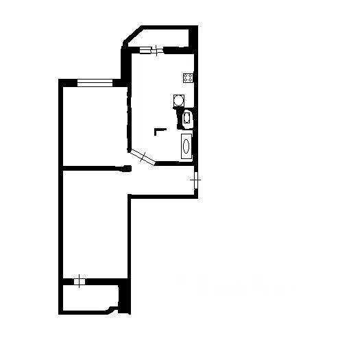 m. Nekrasovka: Apartment, 2-rooms