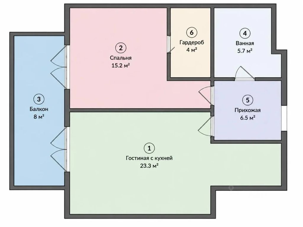 m. Serpukhovskaya: Apartment, 2-rooms