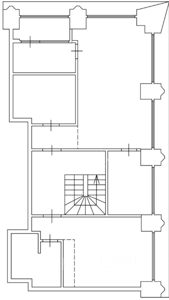 m. TsSKA: Apartment, 4-rooms