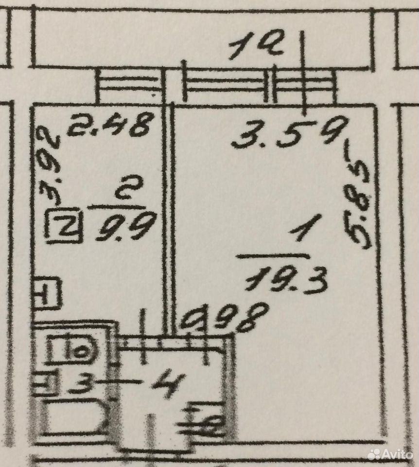 m. Davydkovo: Apartment, 1-rooms