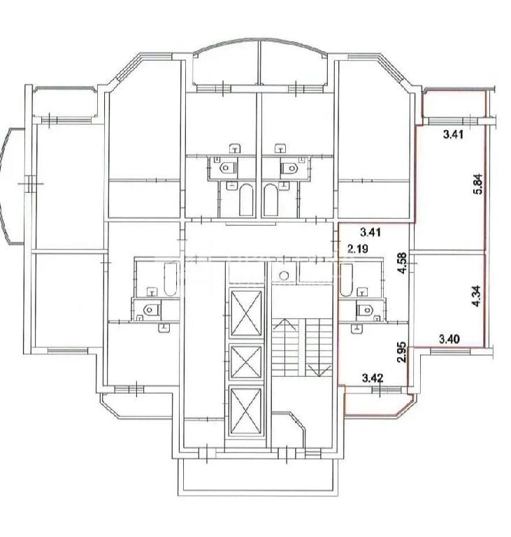 m. Lyubertsy I: Apartment, 2-rooms
