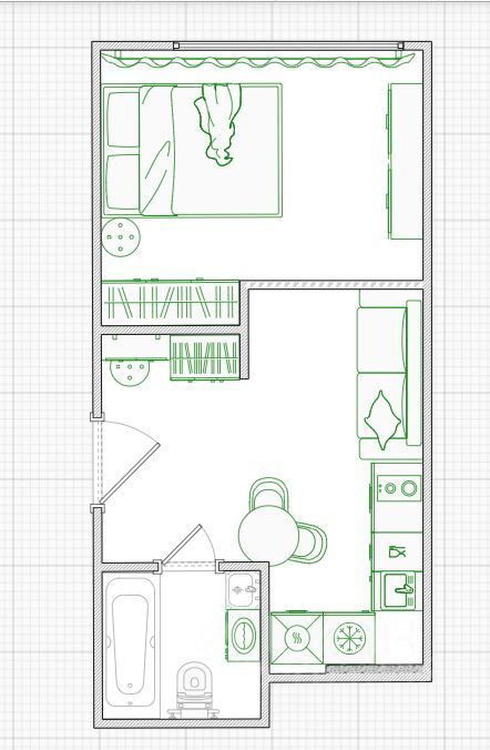 m. Strogino: Apartment, studio