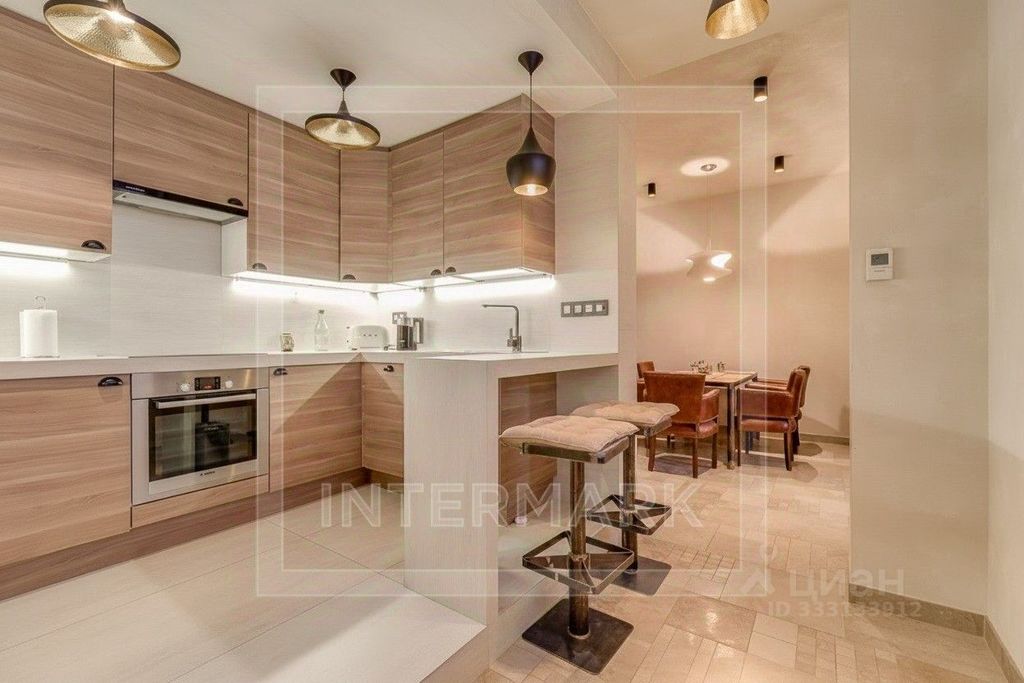 m. Smolenskaya: Apartment, 3-rooms