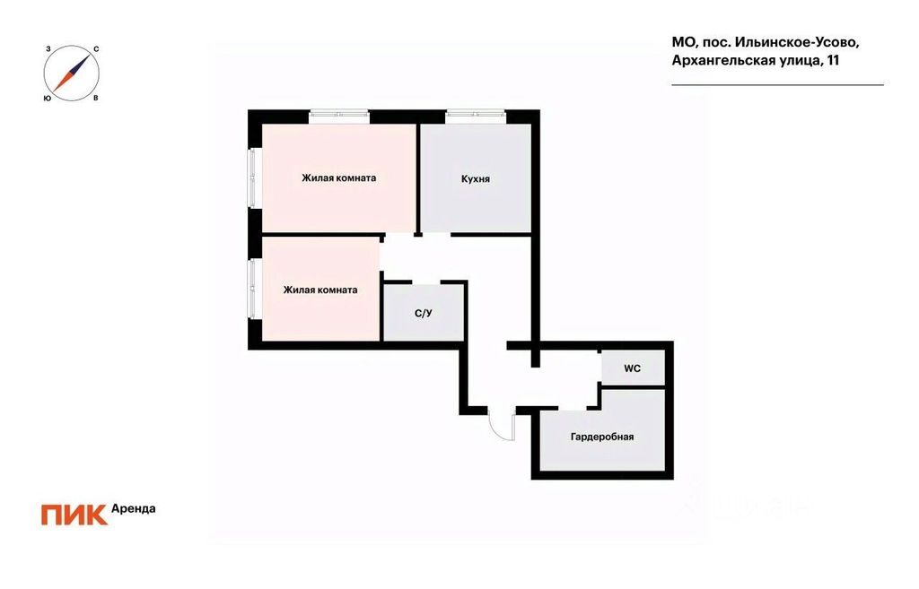 m. Opalikha: Apartment, 2-rooms