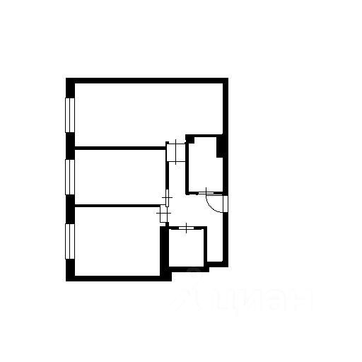 m. ZIL: Apartment, 2-rooms
