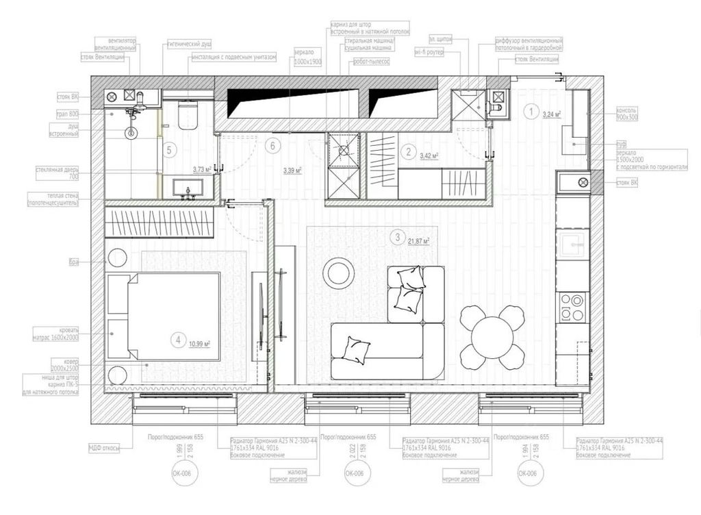 m. Shelepikha: Apartment, 2-rooms