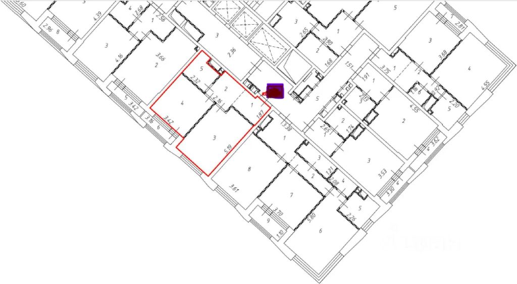 m. Spartak: Apartment, 1-rooms