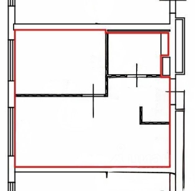 m. Scherbinka: Apartment, 1-rooms
