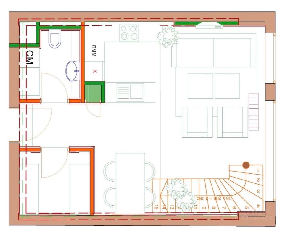 m. Baumanskaya: Apartment, 2-rooms