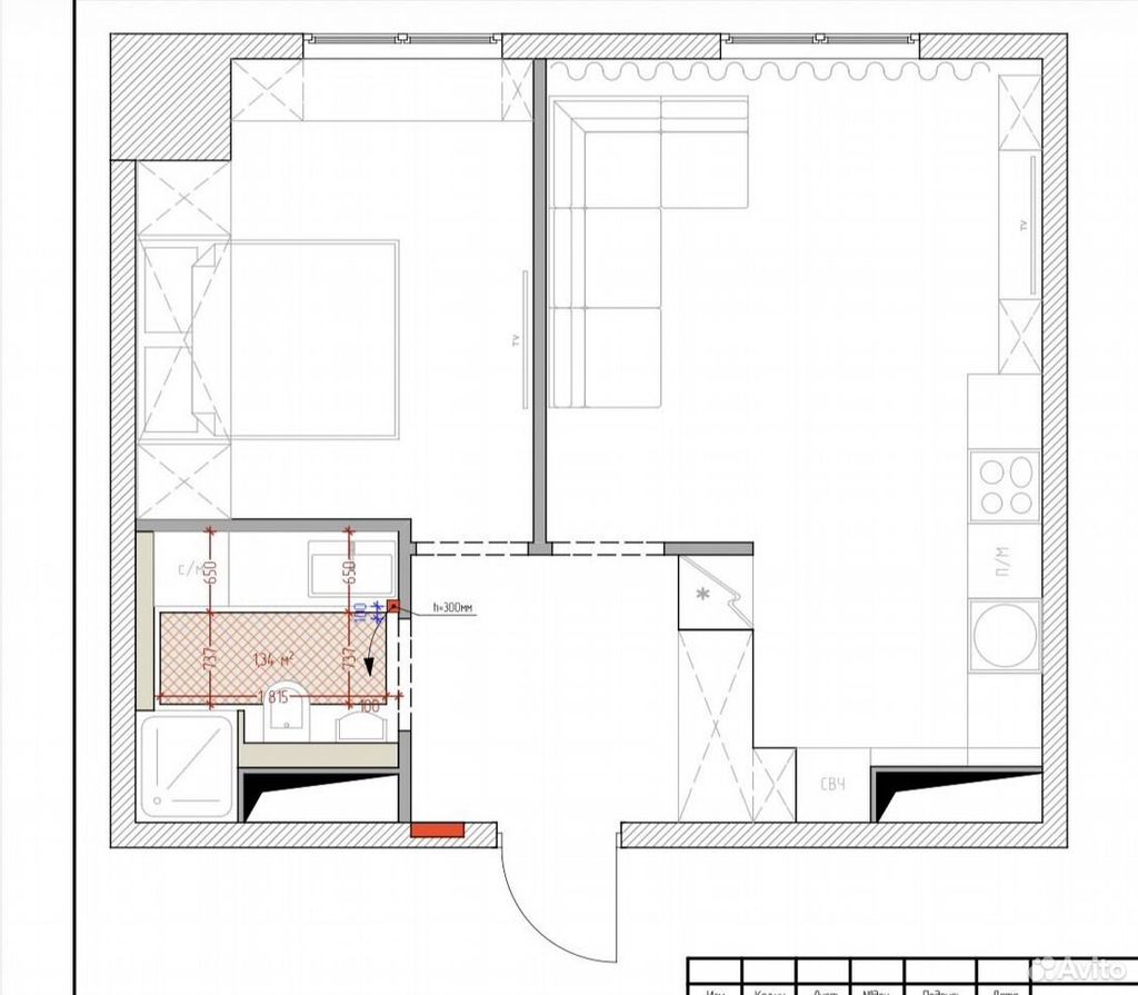 m. Nizhegorodskaya: Apartment, 1-rooms
