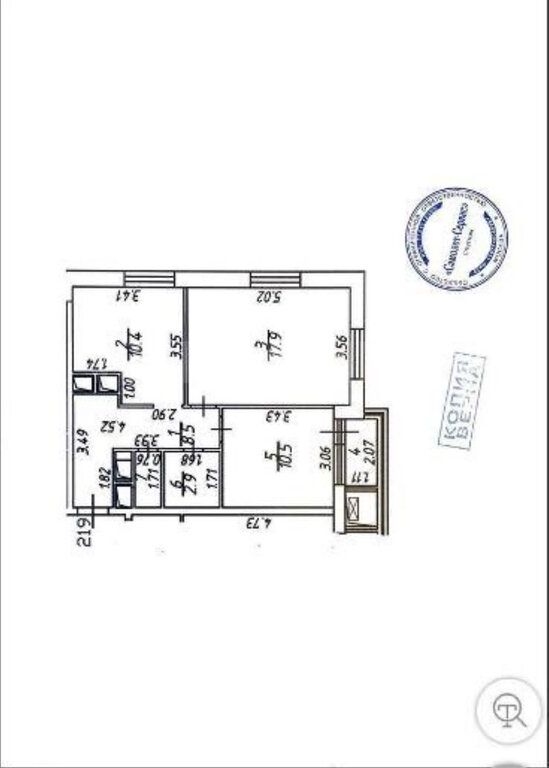 m. Strogino: Apartment, 2-rooms