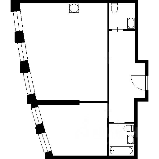 m. Minskaya: Apartment, 3-rooms