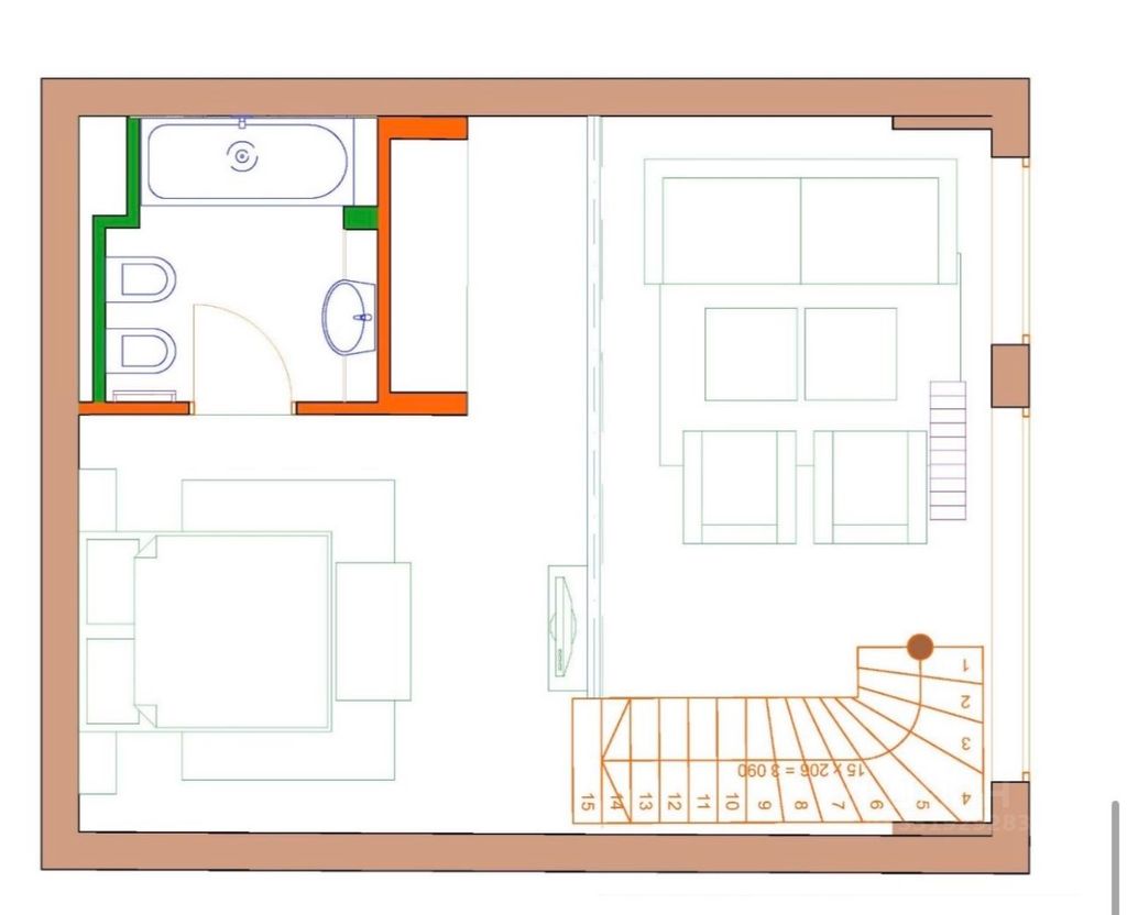 m. Baumanskaya: Apartment, 2-rooms