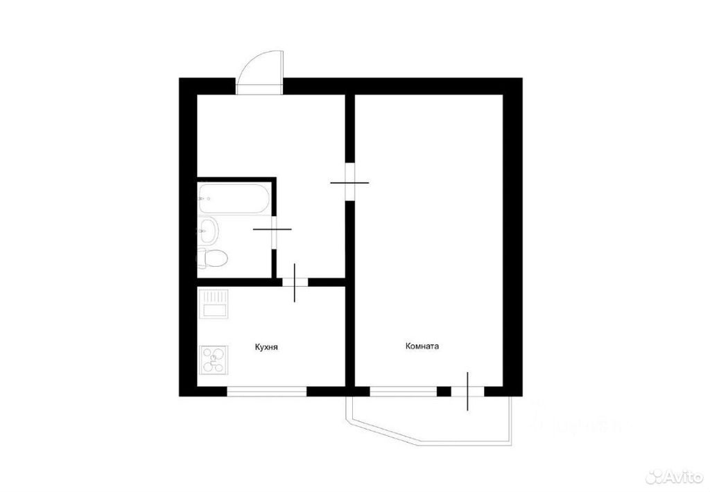 m. Molodezhnaya: Apartment, 1-rooms