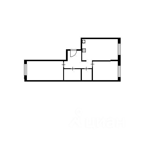 m. Opalikha: Apartment, 2-rooms