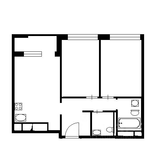m. Dinamo: Apartment, 2-rooms