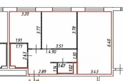 m. Pervomayskaya: Apartment, 2-rooms