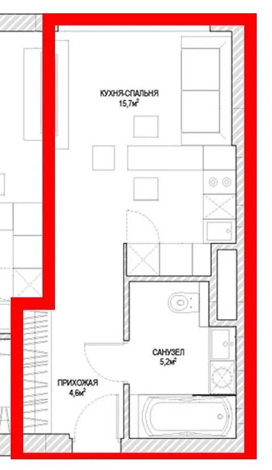 m. Petrovsky park: Apartment, studio