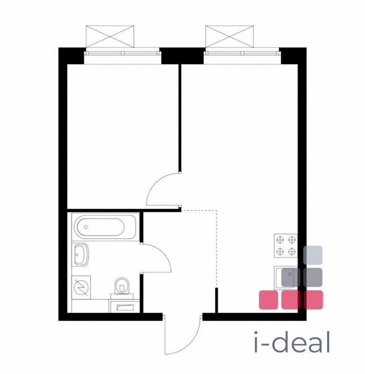 m. Vnukovo: Apartment, 1-rooms