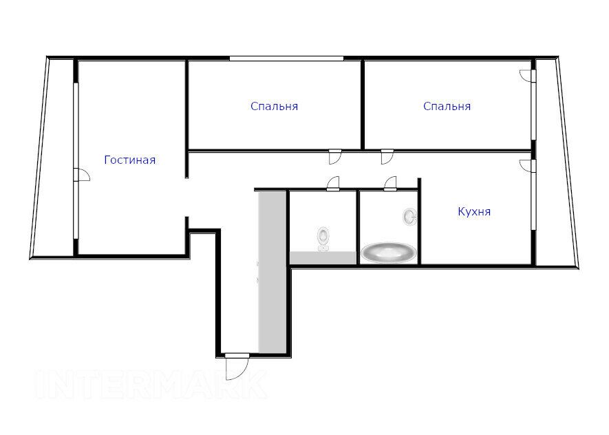 m. Arbatskaya: Apartment, 3-rooms