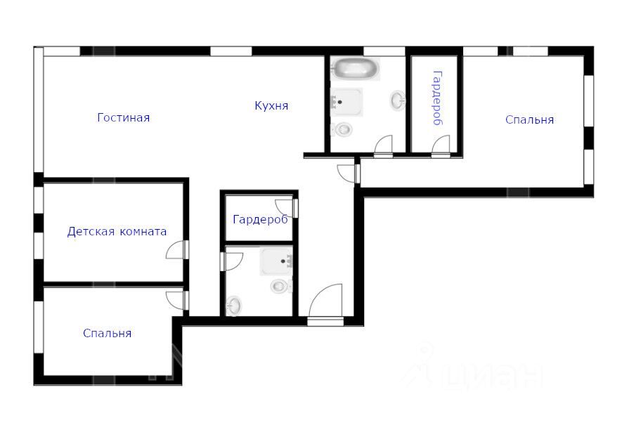 m. Novokuznetskaya: Apartment, 4-rooms