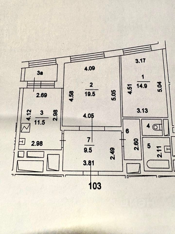 m. Oktyabrskoe pole: Apartment, 2-rooms