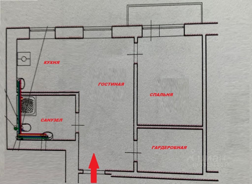 m. Kitay-gorod: Apartment, 1-rooms