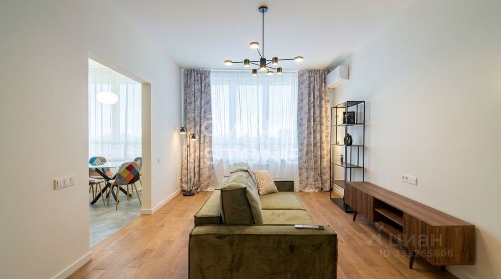 m. Akademicheskaya: Apartment, 3-rooms