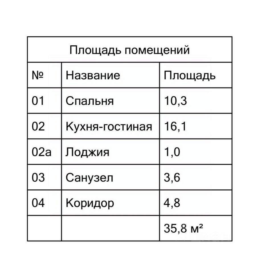m. Spartak: Apartment, 1-rooms