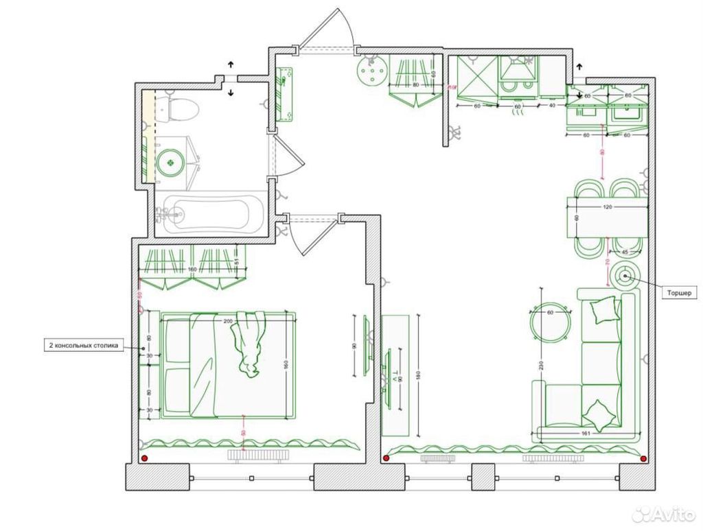 m. Planernaya: Apartment, 1-rooms