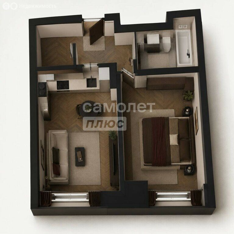m. Vodny stadion: Apartment, 1-rooms