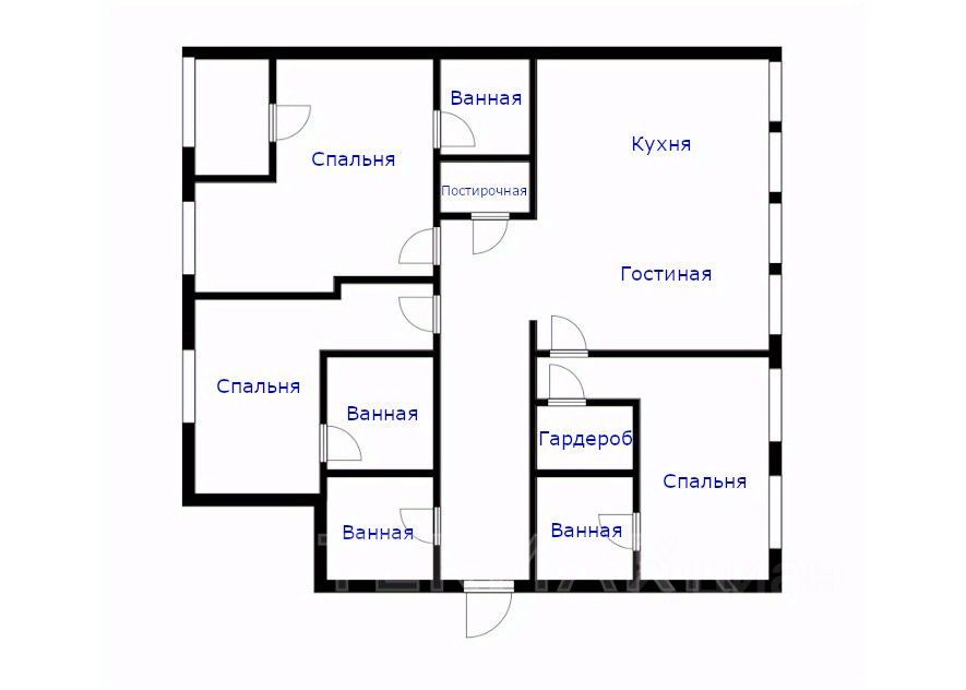 m. Frunzenskaya: Apartment, 4-rooms