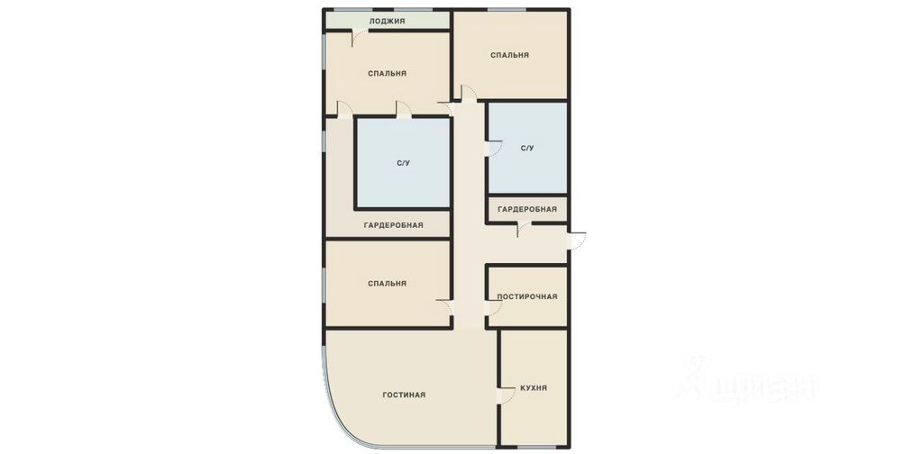 m. Frunzenskaya: Apartment, 4-rooms