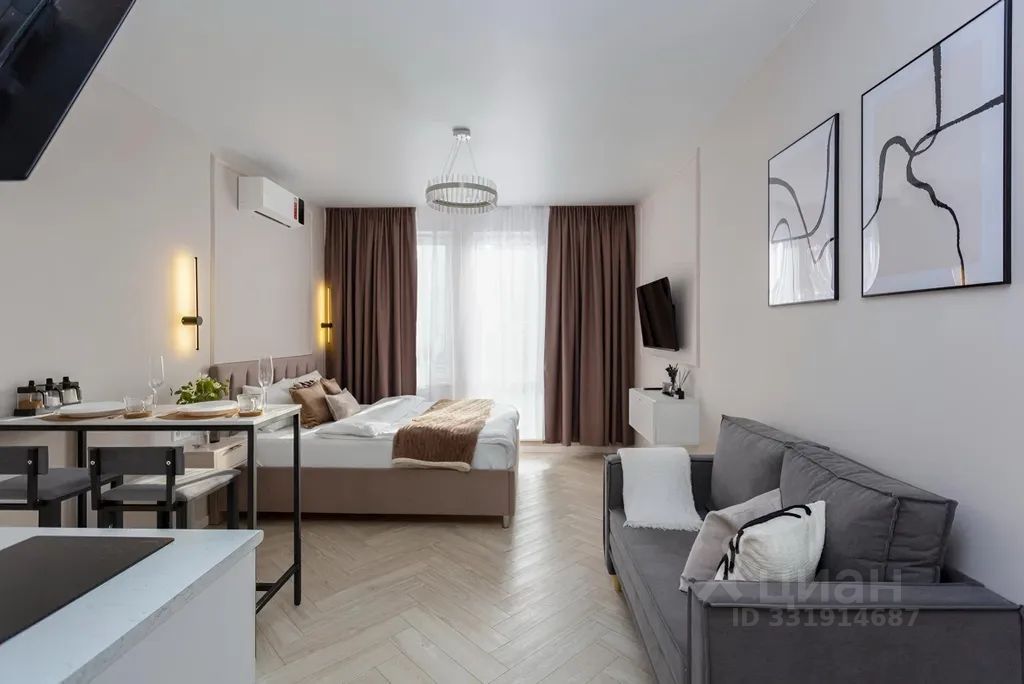 m. Volgogradsky prospekt: Apartment, studio