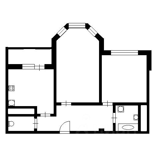 m. Kotelniki: Apartment, 2-rooms