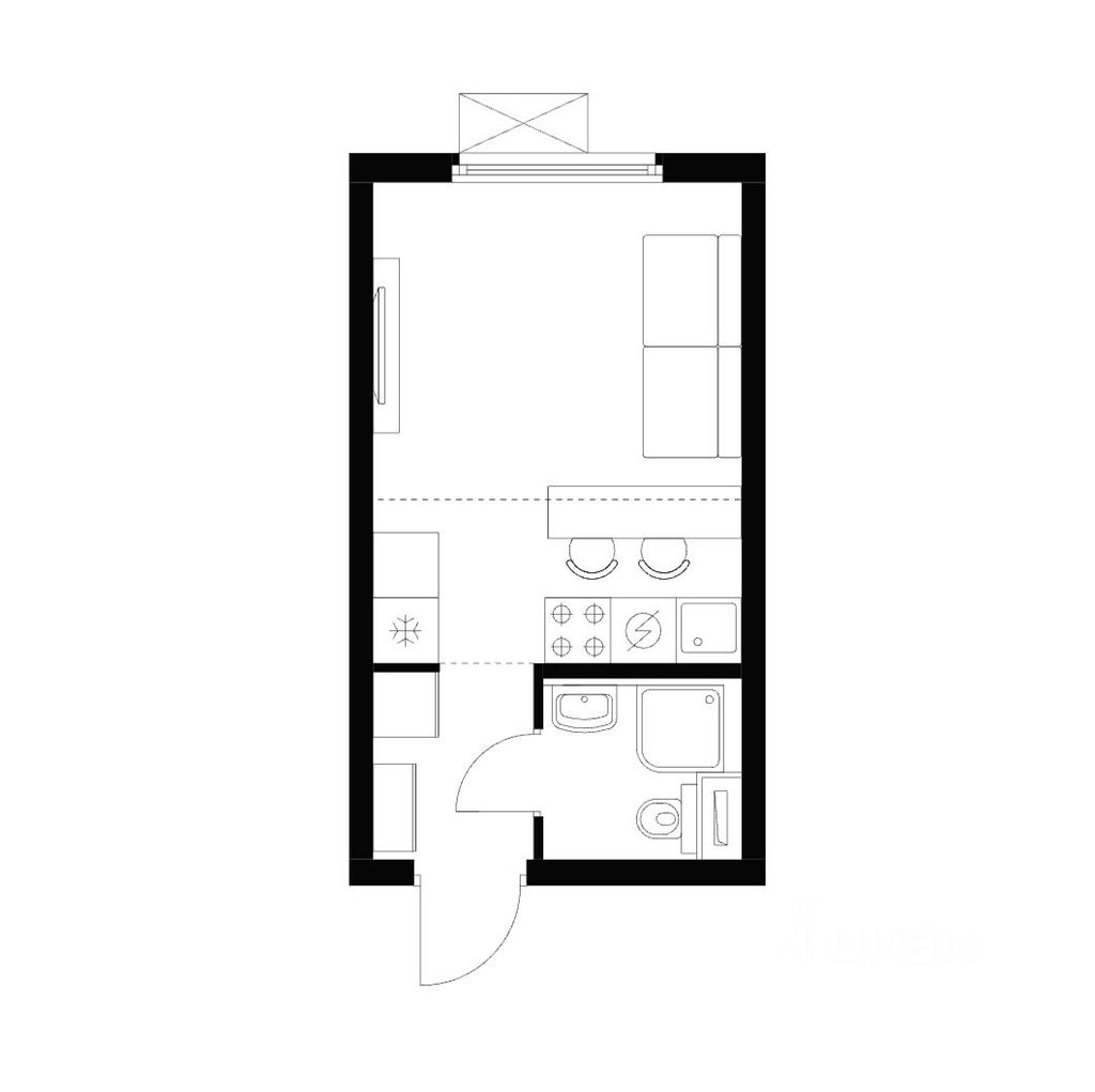 m. Medvedkovo: Apartment, studio