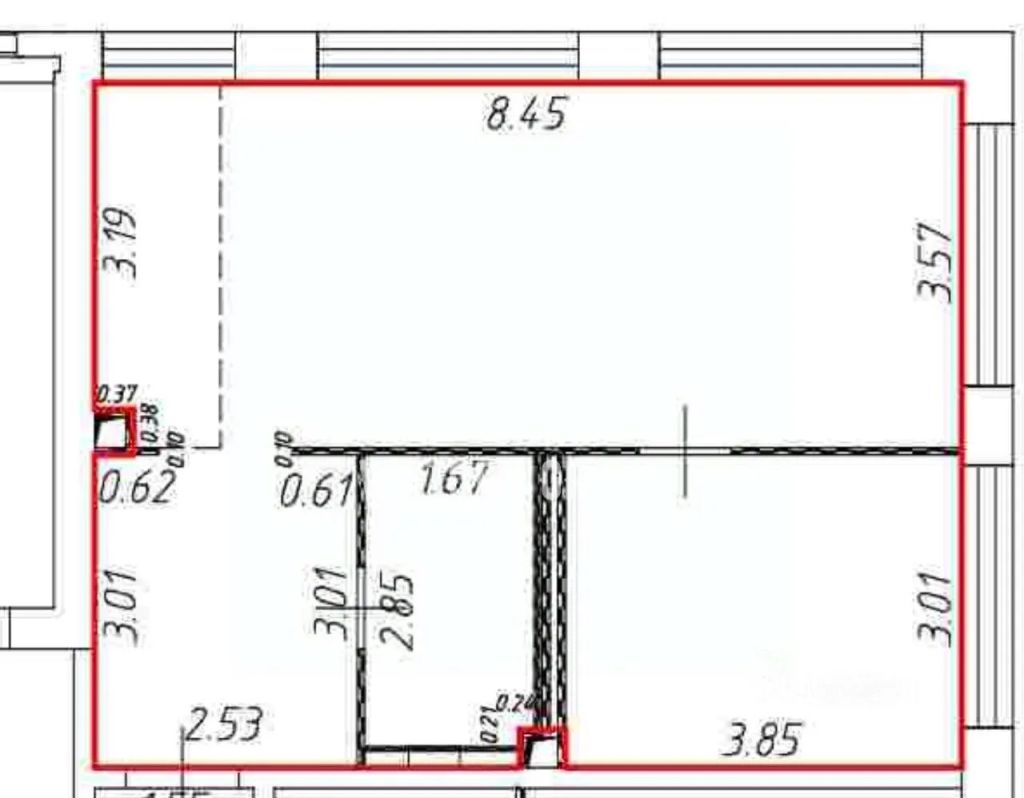m. Tekhnopark: Apartment, 2-rooms