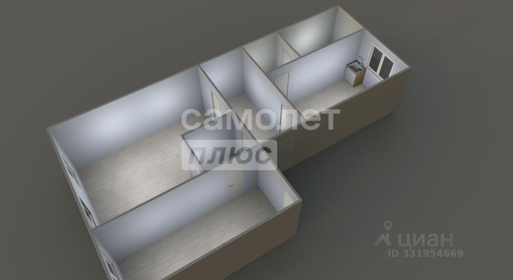 m. Podolsk: Apartment, 2-rooms