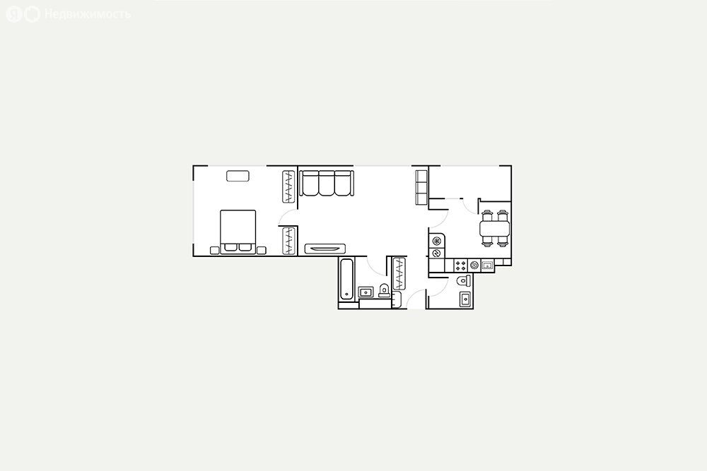 m. Oktyabrskoe pole: Apartment, 2-rooms