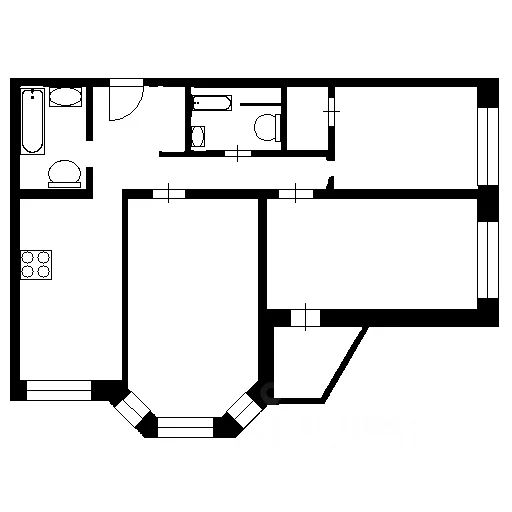 m. Penyagino: Apartment, 3-rooms