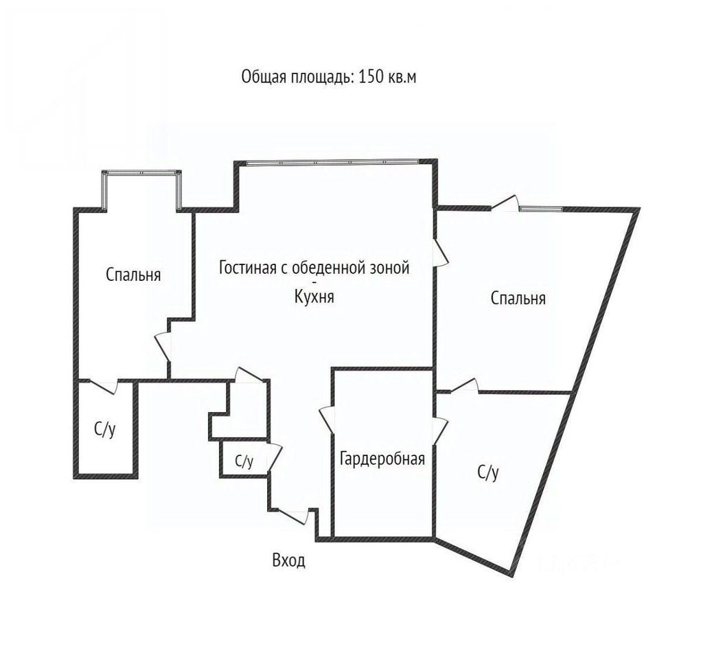 m. Trubnaya: Apartment, 3-rooms