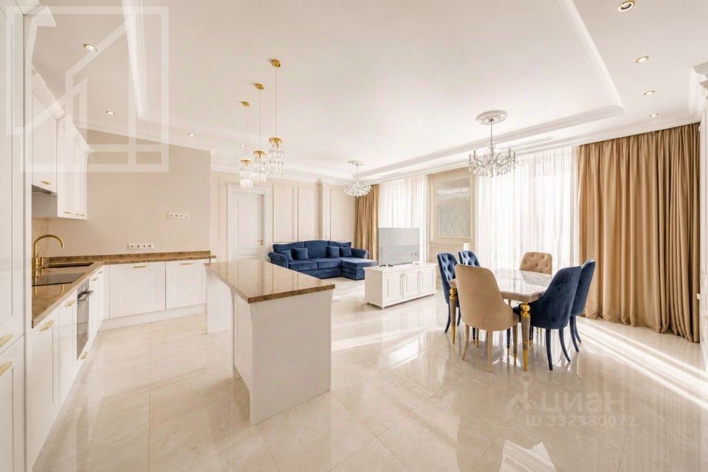 m. Smolenskaya: Apartment, 4-rooms