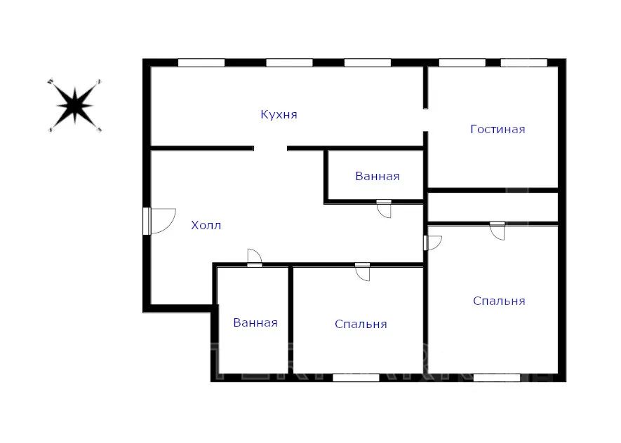 m. Trubnaya: Apartment, 3-rooms