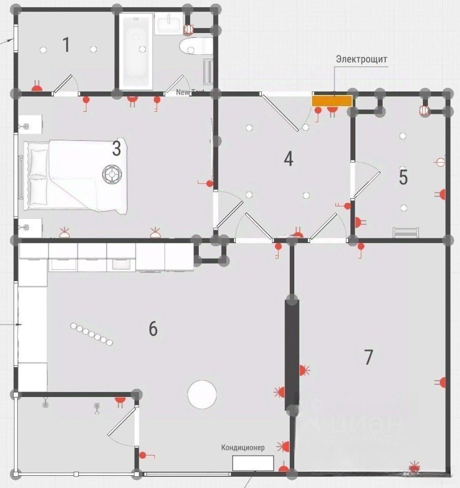 m. Serp i Molot: Apartment, 2-rooms