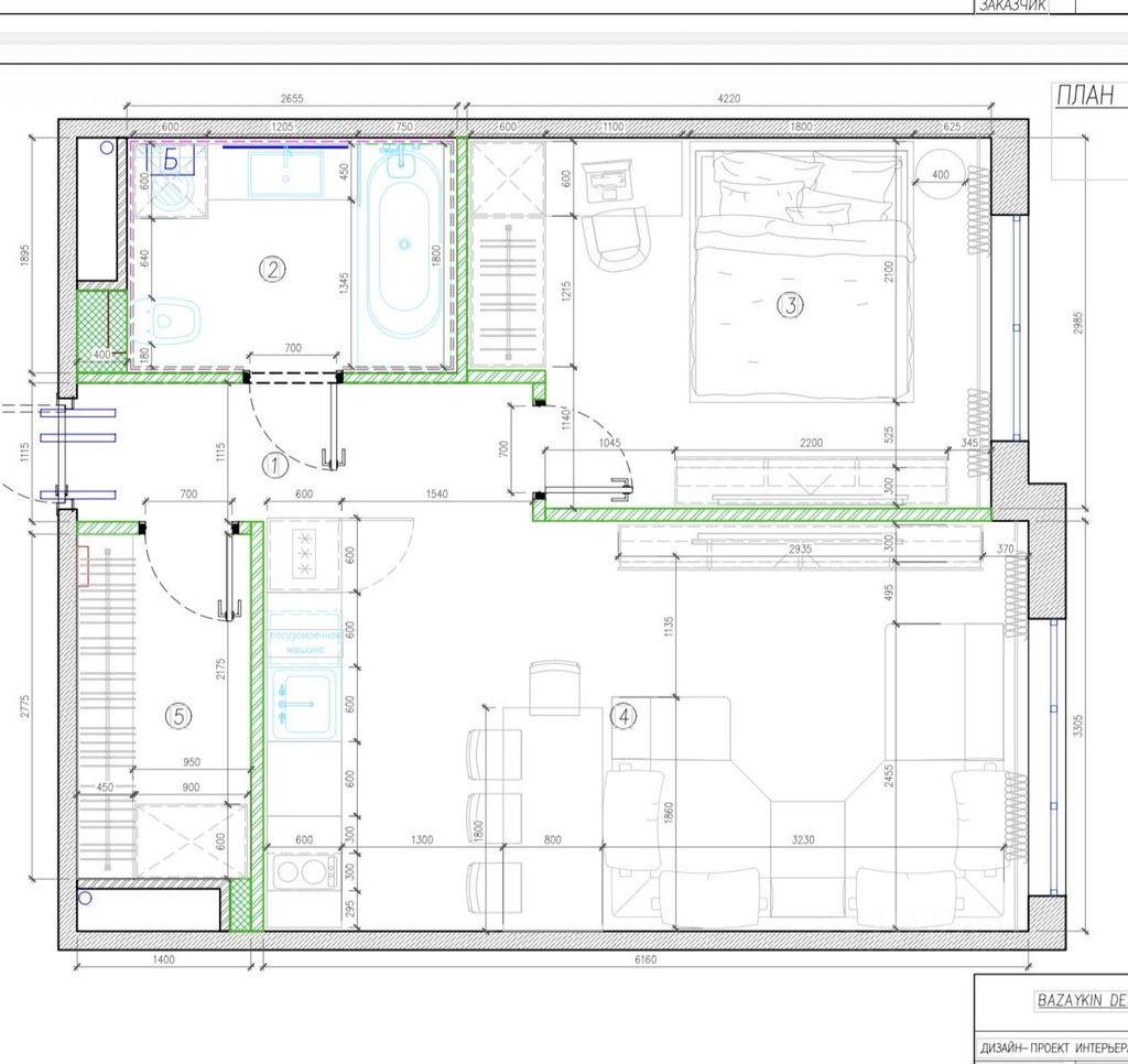 m. Michurinsky prospekt: Apartment, 2-rooms