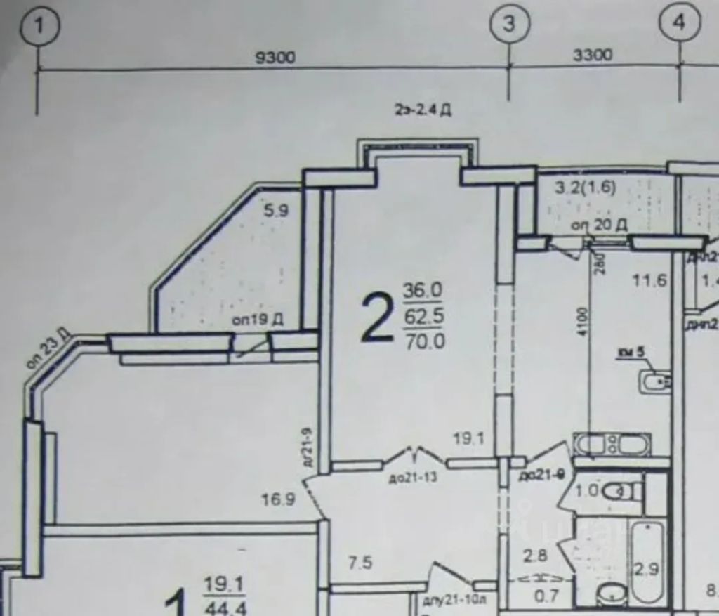 m. Zheleznodorozhnaya: Apartment, 2-rooms
