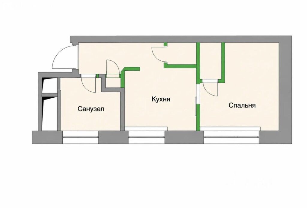 m. Elektrozavodskaya: Apartment, 1-rooms