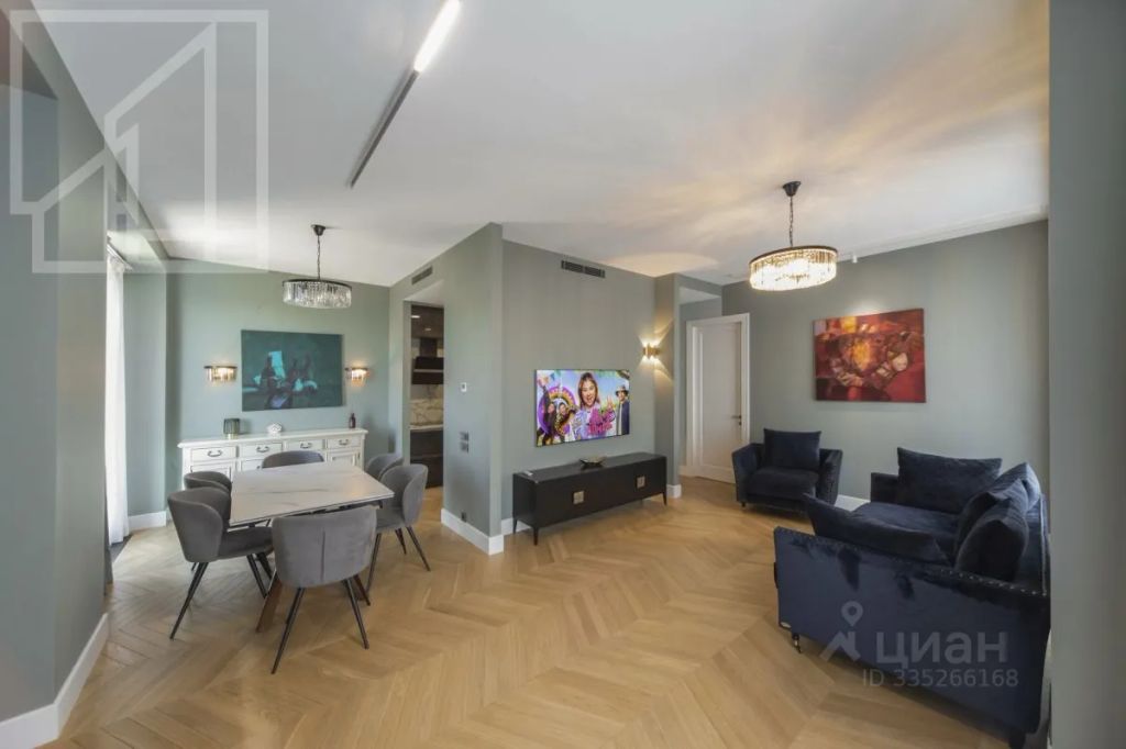 m. TsSKA: Apartment, 4-rooms